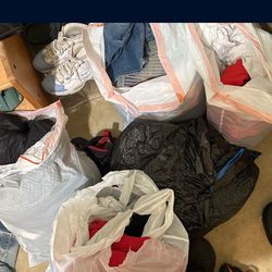 4 Big Bags Of Clothes 