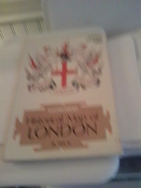 Vintage Map Of London Details 50.00