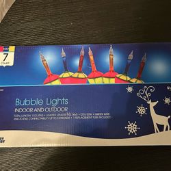 Christmas Bubble Lights 