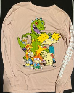 Nickelodeon Pink Long Sleeve Shirt