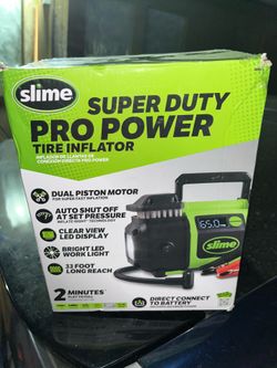 Sort duty tire inflater