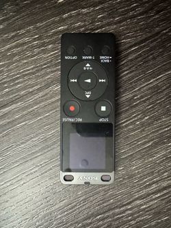 Sony Voice Recorder