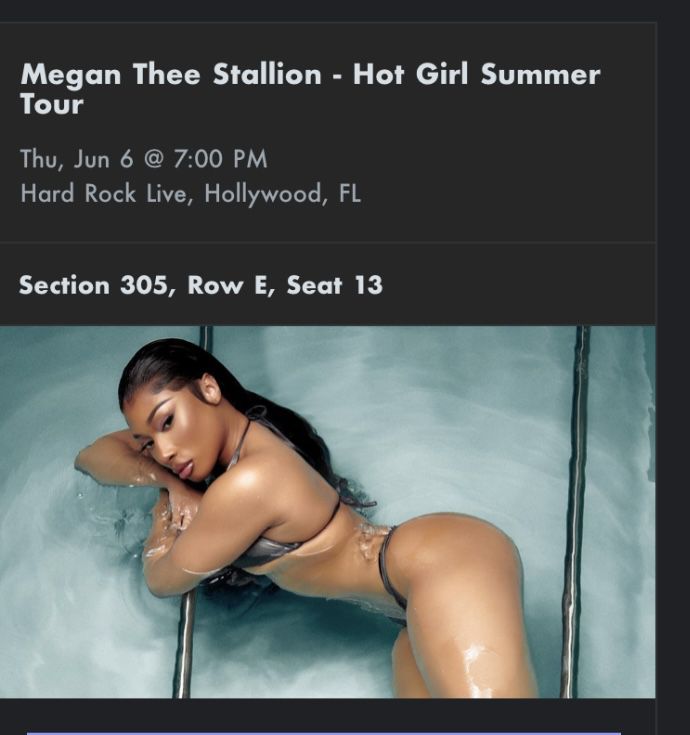 Megan Thee Stallion Tickets 