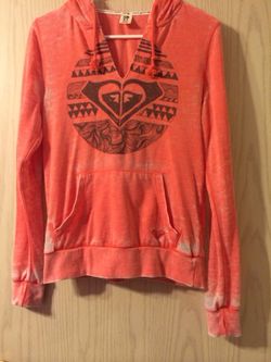 Orange roxy sweatshirt
