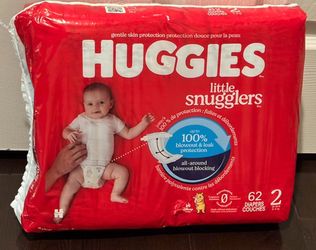 Huggies diapers - size 2