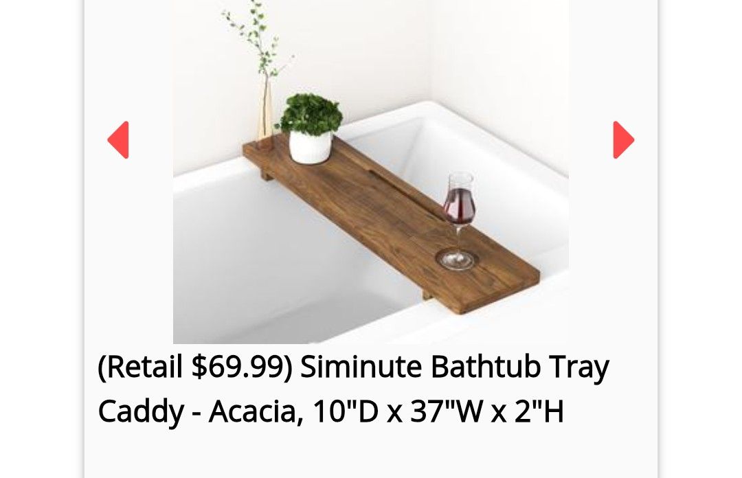 Bathtub Tray