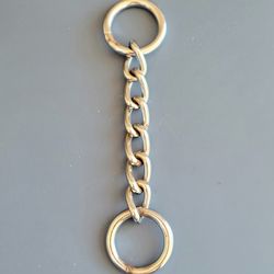 Curb Chain Chrome Plated, 4 1/2 Inches