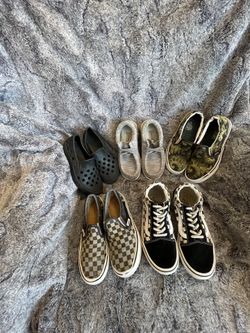 Vans lot of shoes Boys size 2 Youth 