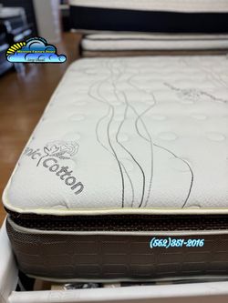 Serenity twin size mattress and Boxspring bed set Pillowtop