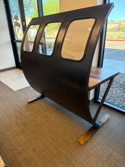 Airliner themed desk / bar