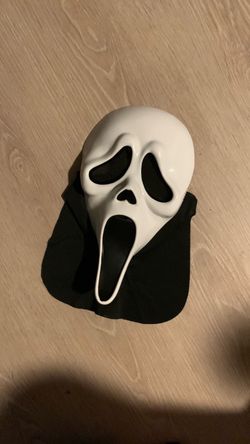 Black Long Hooded Robe Costume scream costume