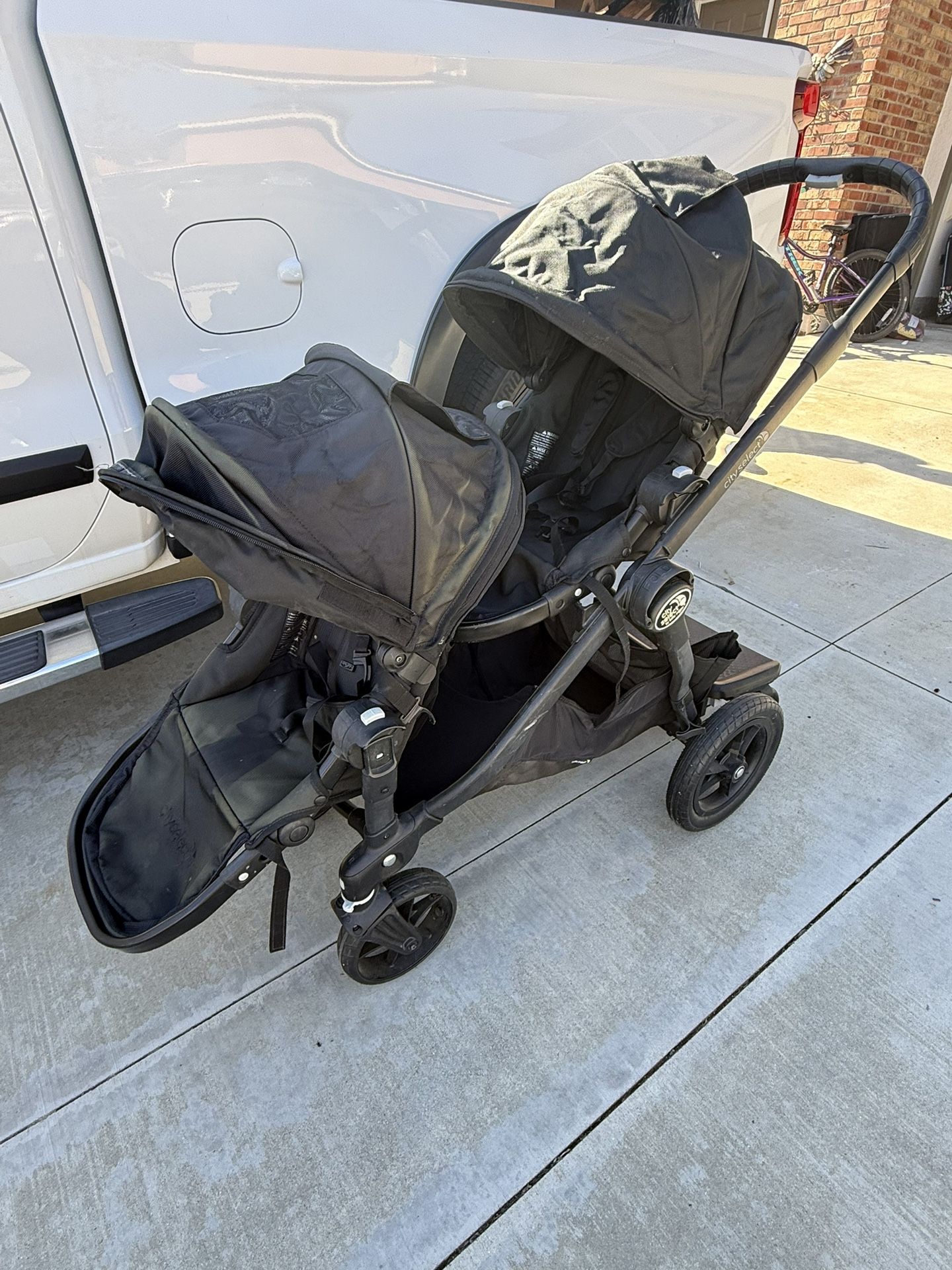 City Select Baby Jogger Double Stroller