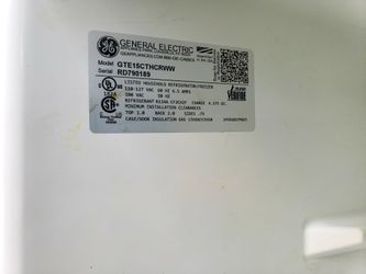 GE Refrigerator- model GTE15CTHCRWW