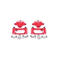 Power Stop Fits 98-02 Chevrolet Camaro Rear Red Calipers w/Brackets - Pair