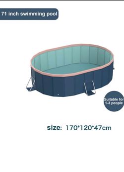 Brand new in box Swimming Pool 1.8m Oval, No Inflation Needed PVC Portable Above Ground Pool   $30  Pickup: 📍 3749 Scott Futrell Dr Charlotte, NC 282