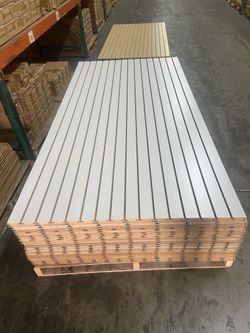 Slatwall Panels 4x4 and 4x8