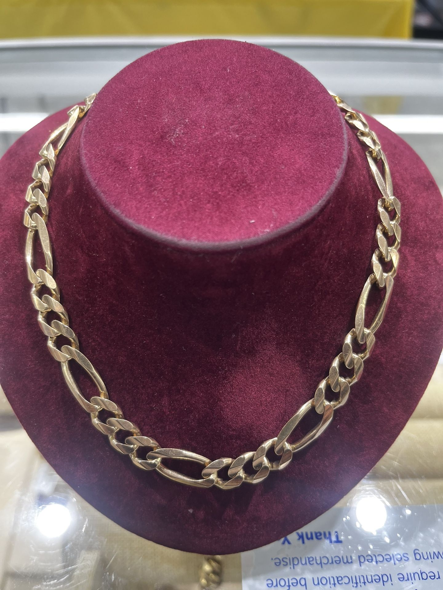 Gold Figaro Chain 