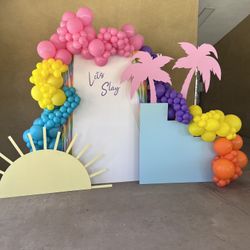 Summer Time Backdrop