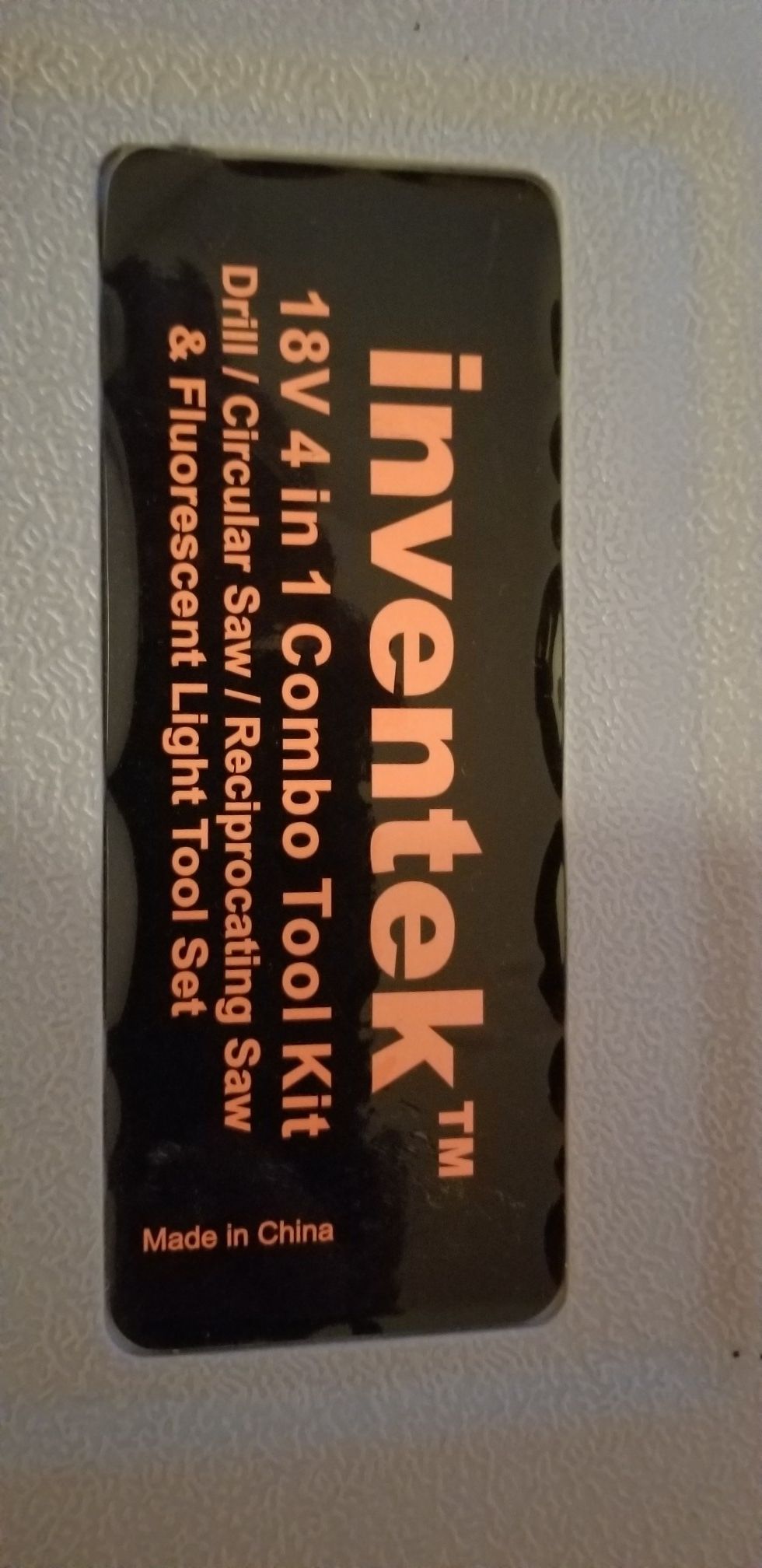 INVENTEK 18 V 4 IN 1 COMBO TOOL KIT W / TROLLY CASE for Sale in Queens ...