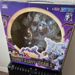 One Piece Luffy Gear 5 Figurine Anime