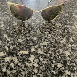 Oval Mirror Tinted Sunglasses 