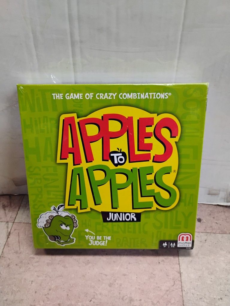 Apples to apples Junior card game