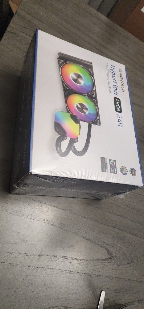 MONTECH HyperFlow ARGB 240 - AIO CPU Liquid Cooler