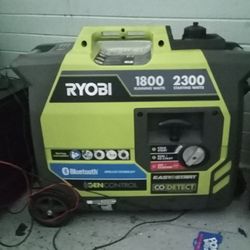 Ryobi 2300 Watt (Quiet) Generator .... Half  Original Price $350