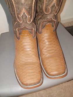 Men's Python Boots