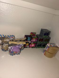 Nee Doh Squish Toy Bundle Lot