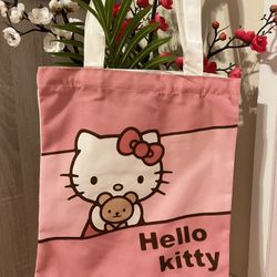 Cute Hello Kitty Tote Bag