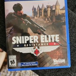 Sniper Elite PS4