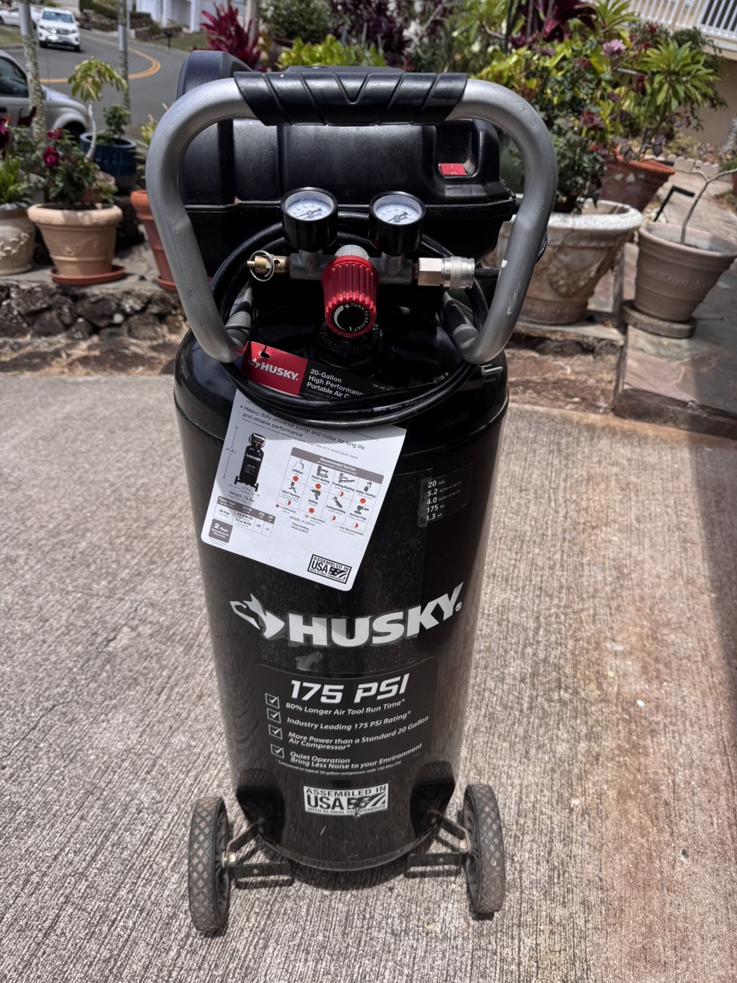 20 Gallons High Performance Compressor