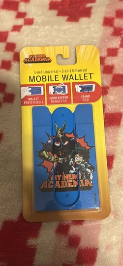 My hero academia mobile wallet