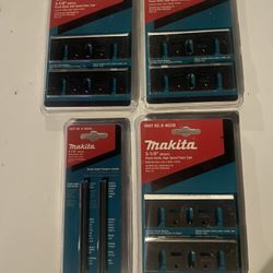 Makita 3-1/4” (82mm) 3 Brand New Packs And 1 Pack Of Makita 3-1/4”