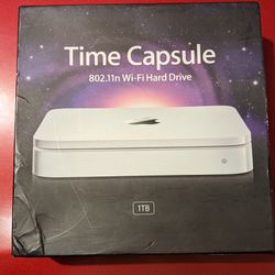 Apple Time Capsule 1TB And Apple Wifi Router Bundle 