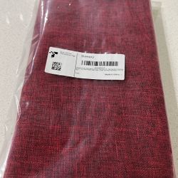 Set Of 6 Burgundy Placemats