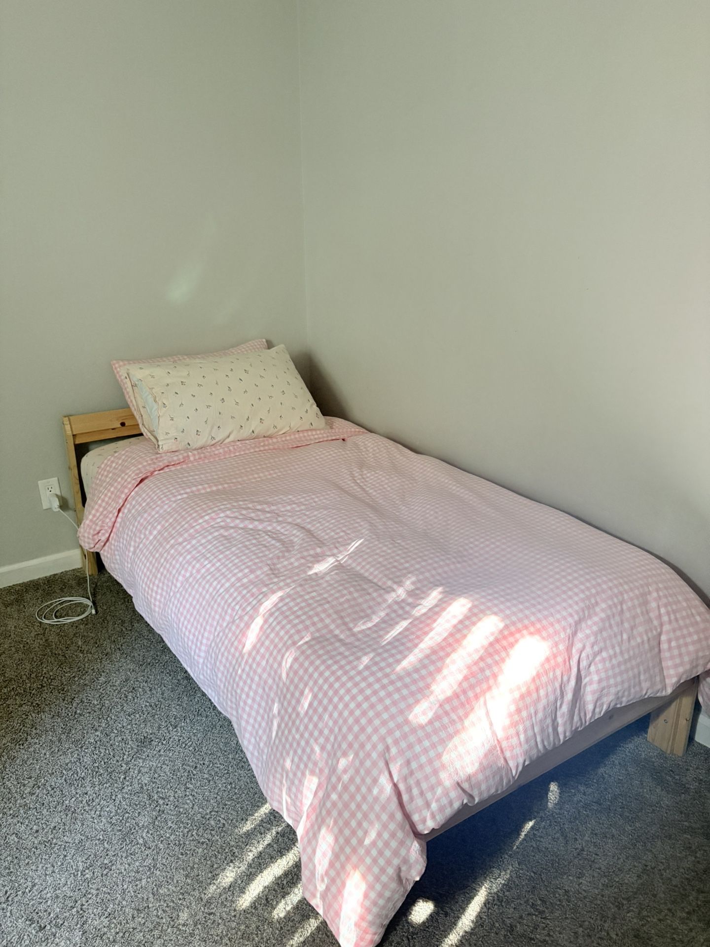 Ikea twin bed + mattress 