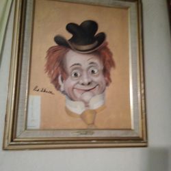 Red Skelton Painting 