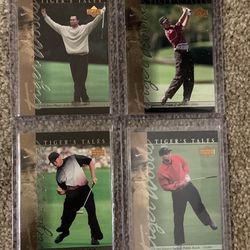 Tiger Woods RC Golf Cards 