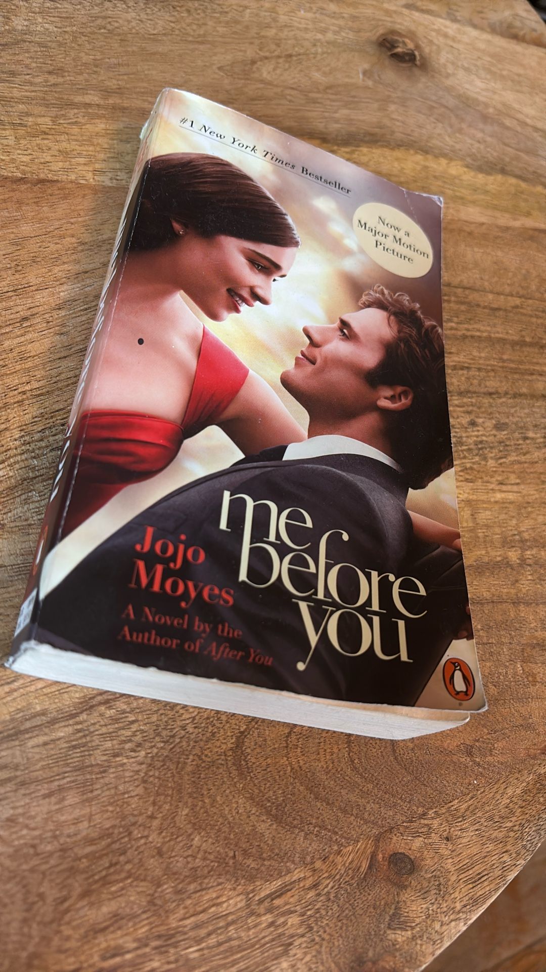 “me before you” By Jojo Moyes