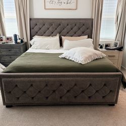 Ashley furniture king bed frame