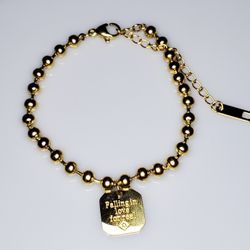 Yellow Gold Plated Bracelet 