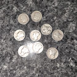 See Al Mercury Dimes No Mint Error On Sum 1(contact info removed) 1911 1(contact info removed) 1945 .... 