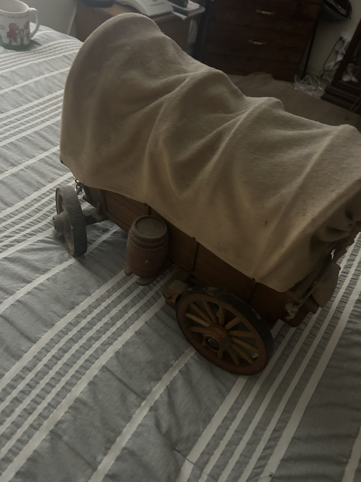 Old school covered wagon asking $100