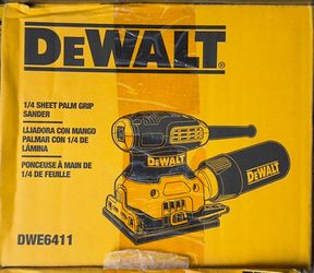 DEWALT Palm Sander, 1/4 Sheet, 14,000 OPM (DWE6411K)