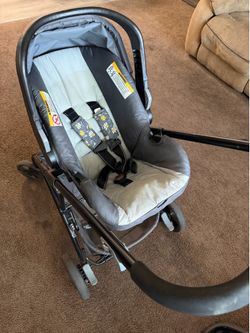 Baby stroller and car seat