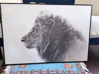 Art lion 4’ in 32”