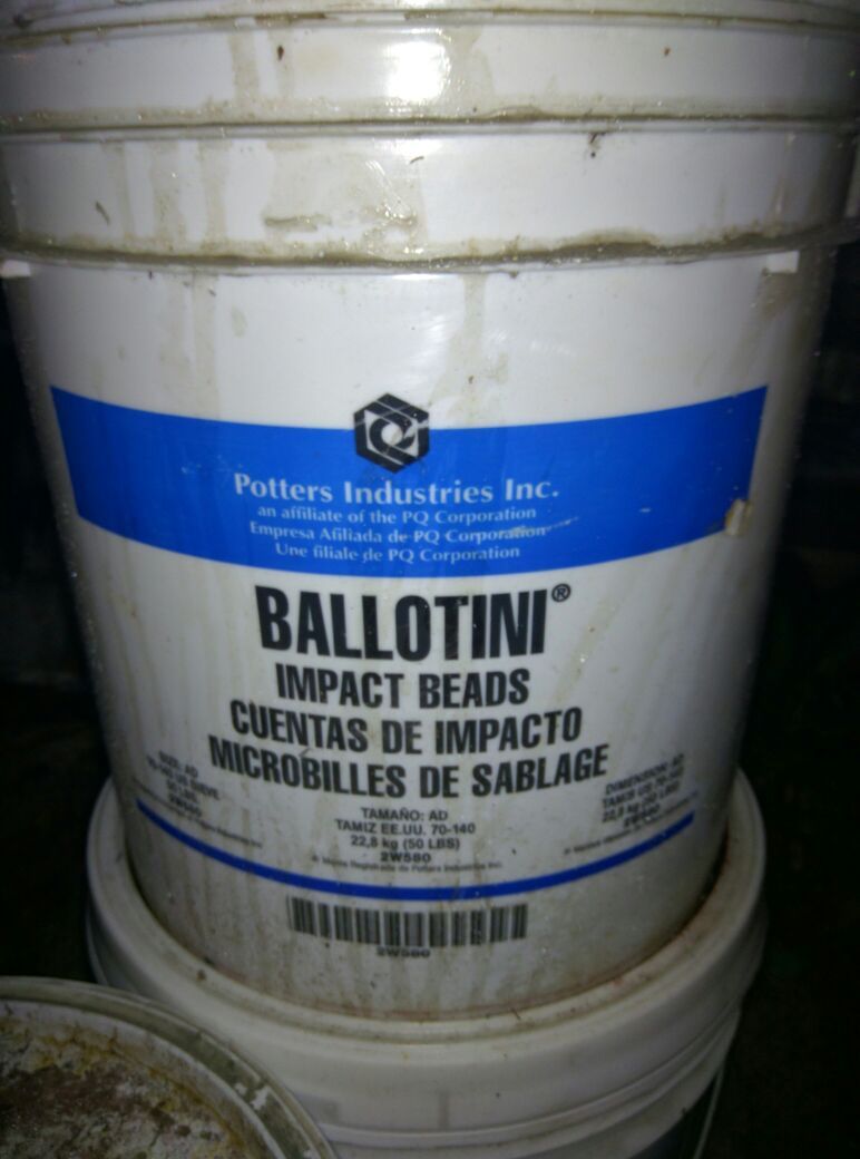 BALLOTINI IMPACT BEADS, CUENTAS DE IMPACTO, MICROBILLES DE SABLAGE,22,8