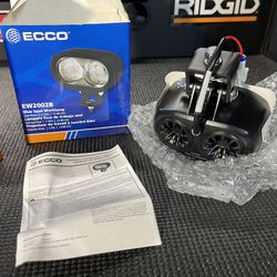ECCO’s EW2002 LED Pedestrian Spotlight is designed for safety of forklifts
